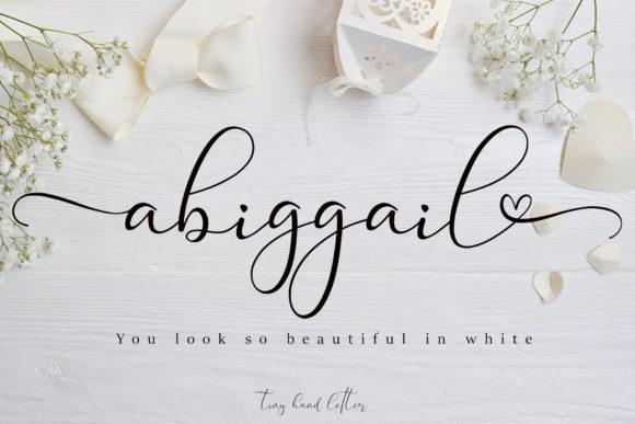 Abiggail: A Beautiful Font for Timeless Design