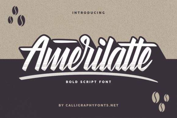 Amerilatte: A Stylish Handwritten Font for Creative Projects