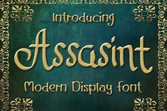 Assasint: A Handwritten Font for Creative Expression