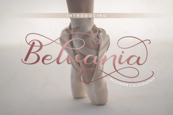 Belvania: A Handwritten Font for Creative Expression
