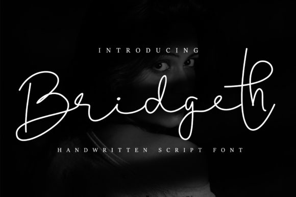 Bridgeth: A Handwritten Script Font for Elegant Design
