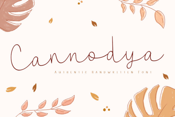 Cannodya: A Strategic Handwritten Font for Purposeful Design