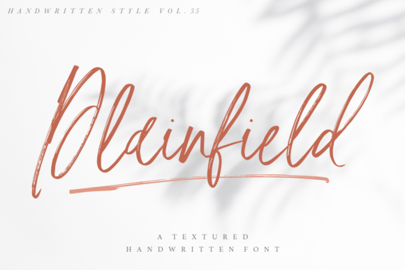 Discover the Elegance of Plainfield: A Timeless Handwritten Font for Every Design