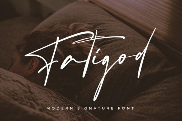 Fatigod: A Handwritten Font That Brings Elegance to Every Design