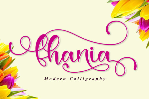Fhania: A Versatile and Elegant Handwritten Font for Every Design Need