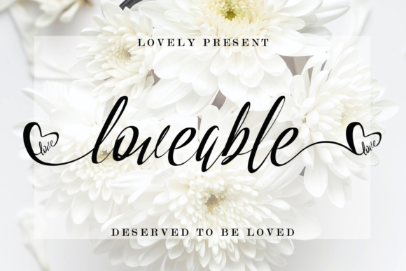 Loveable: The Elegant Handwritten Font Redefining Modern Design