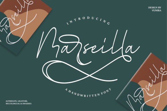 Marseilla: A Stylish Script Font for Elegant Designs