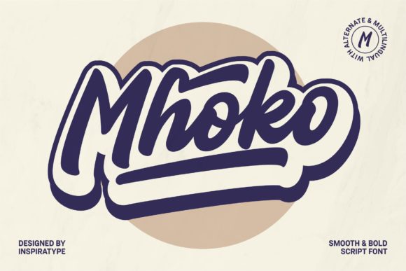 Mhoko: The Elegant Handwritten Touch for Every Design Need