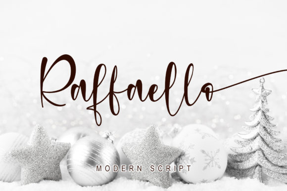 Rafaello: A Handwritten Font for Elegant Design Workflows