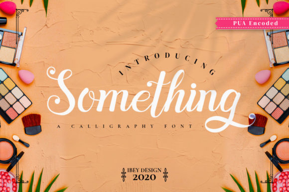 Something is the Perfect Handwritten Font for Creative Expression