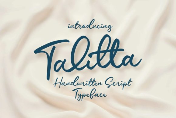 Talitta: The Elegant Script Font for Timeless Design