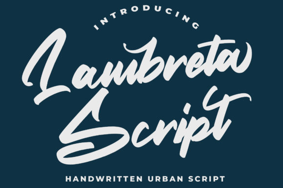 The Elegance of Lambreta: A Timeless Font for Creative Expression